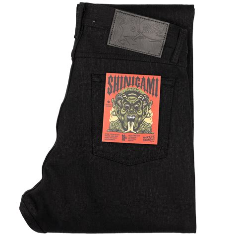 naked and famous jeans|Naked & Famous True Guy Shinigami Selvedge Denim Jeans